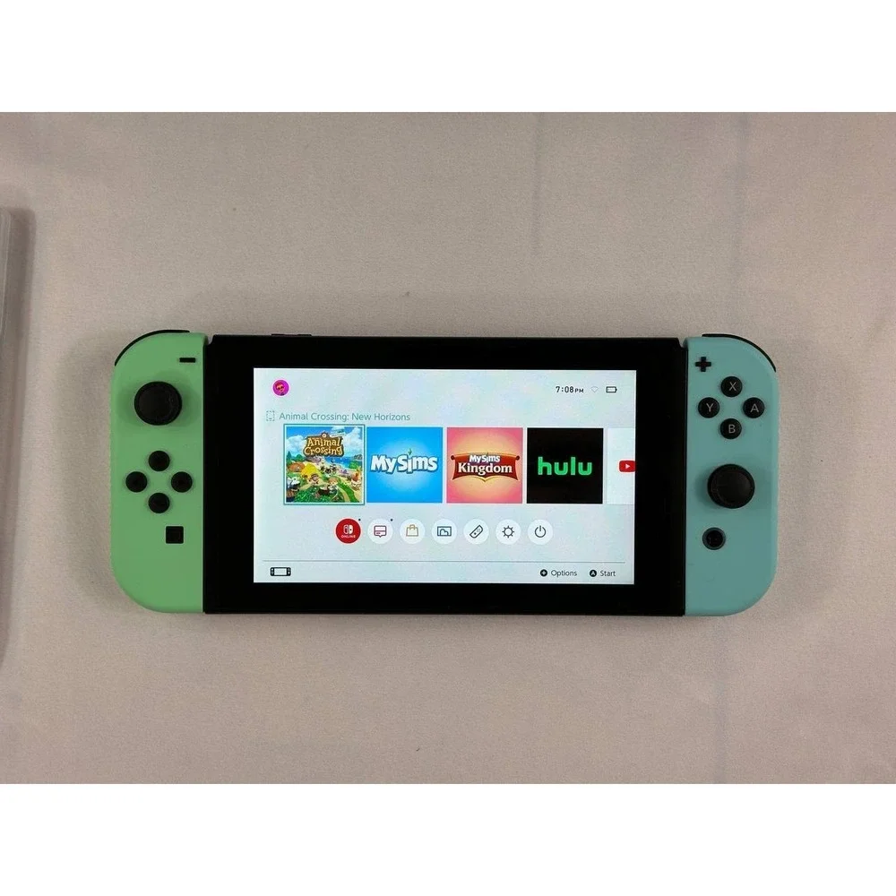 Nintendo Switch Animal Crossing New Horizons Special Edition 32GB Bundle 8 Games
